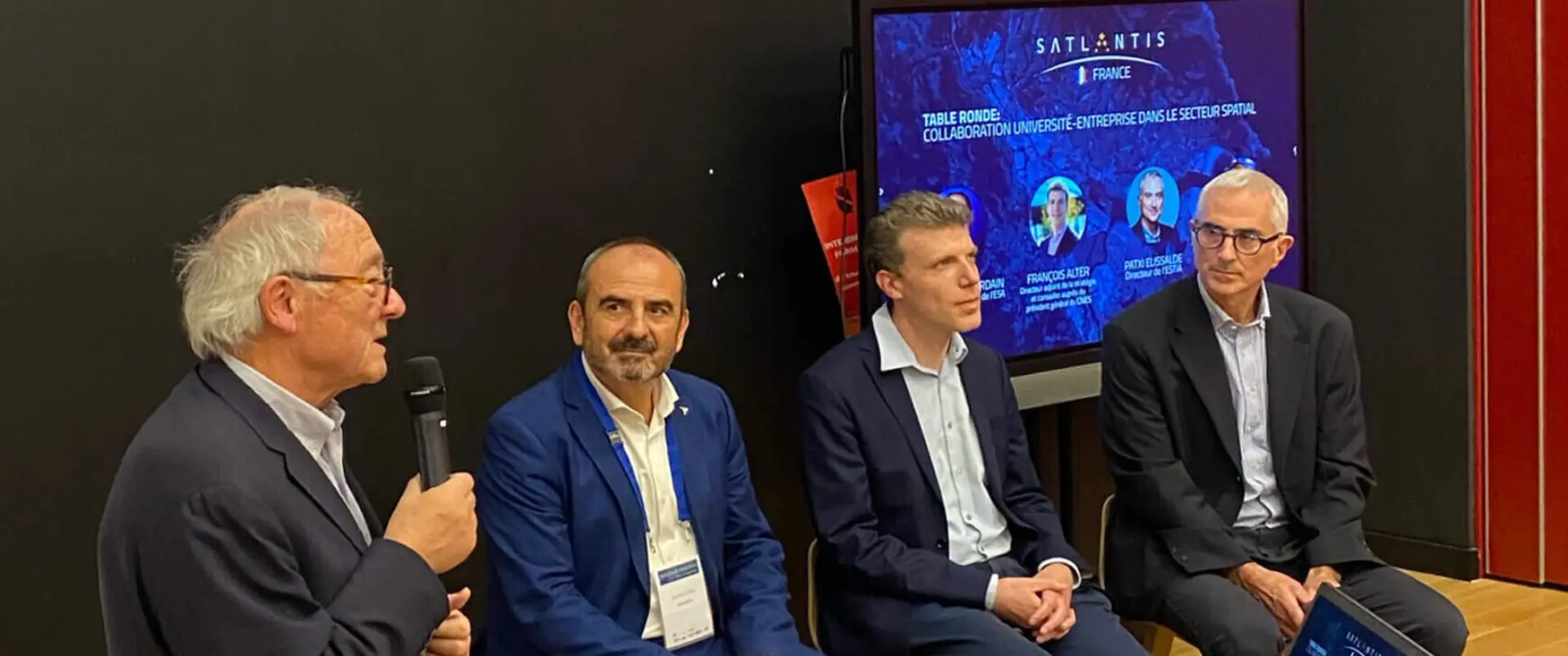 INAUGURATION OF SATLANTIS FRANCE